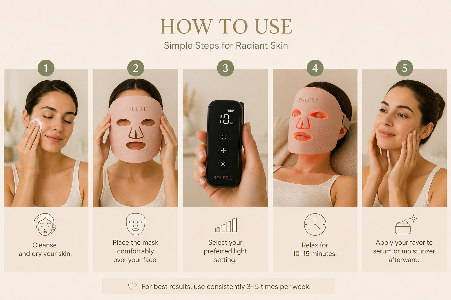 Redlight Therapy mask