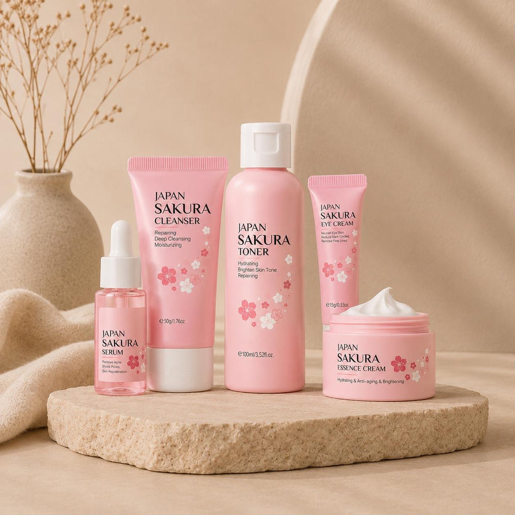 Sakura Hydrating Face Cream Kit – Deep Moisturizing Skincare for Smooth, Radiant Skin